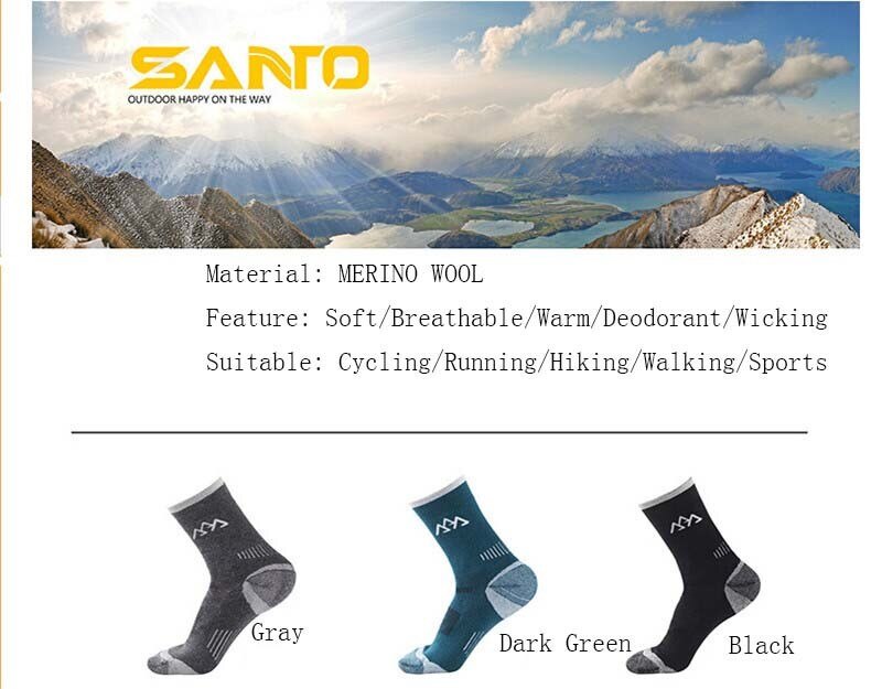 Super Warm Merino Wool Sock Men Women 2018 Winter Skiing Sock sokken wielrennen deportivos calcetines ciclismo MTB Cycling Socks